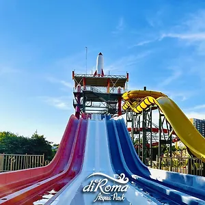 - Spazzio Diroma - 4 Pessoas - Com Acesso Ilimitado Ao Diroma Acqua Park Apartamento
